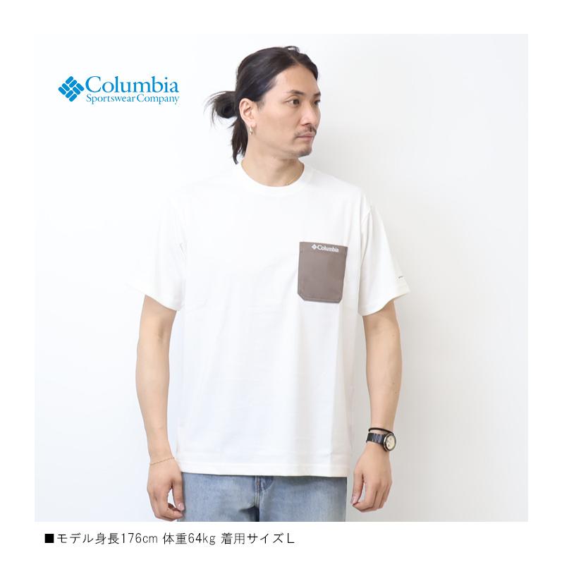 Columbia コロンビア ヤングストリートショートスリーブクルー ショートスリーブTシャツ 半袖Tシャツ 半T メンズ PG1804 | Columbia | 07