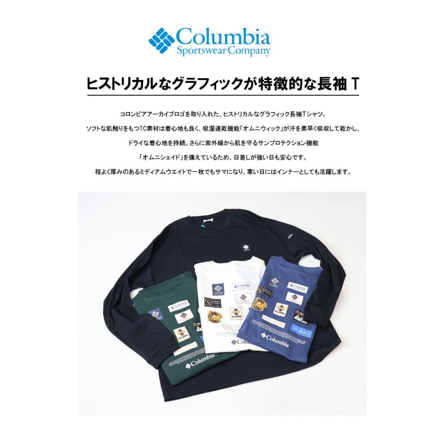 Columbia（コロンビア） スタックブルックグラフィックロングスリーブT