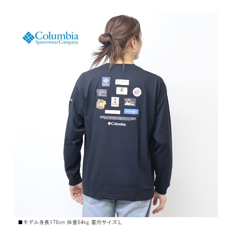 ロンＴシャツ Columbia（コロンビア） スタックブルックグラフィックロングスリーブT