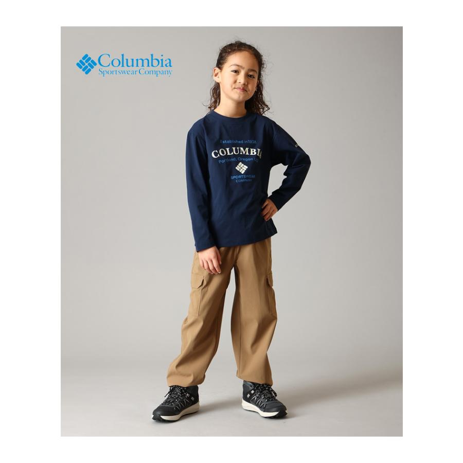 Columbia コロンビア キッズ ユースライトキャニオングラフィックロングスリーブTシャツ 長袖Tシャツ ロンT 長T 子供服 男の子 女の子 ジュニア PY0883 | Columbia | 10