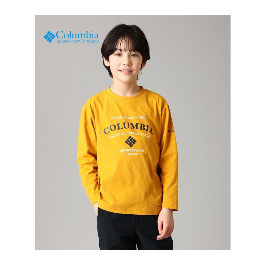 Columbia コロンビア キッズ ユースライトキャニオングラフィックロングスリーブTシャツ 長袖Tシャツ ロンT 長T 子供服 男の子 女の子 ジュニア PY0883 | Columbia | 13