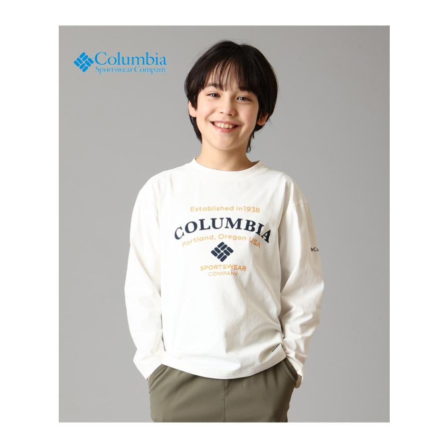 Columbia コロンビア キッズ ユースライトキャニオングラフィックロングスリーブTシャツ 長袖Tシャツ ロンT 長T 子供服 男の子 女の子 ジュニア PY0883 | Columbia | 05