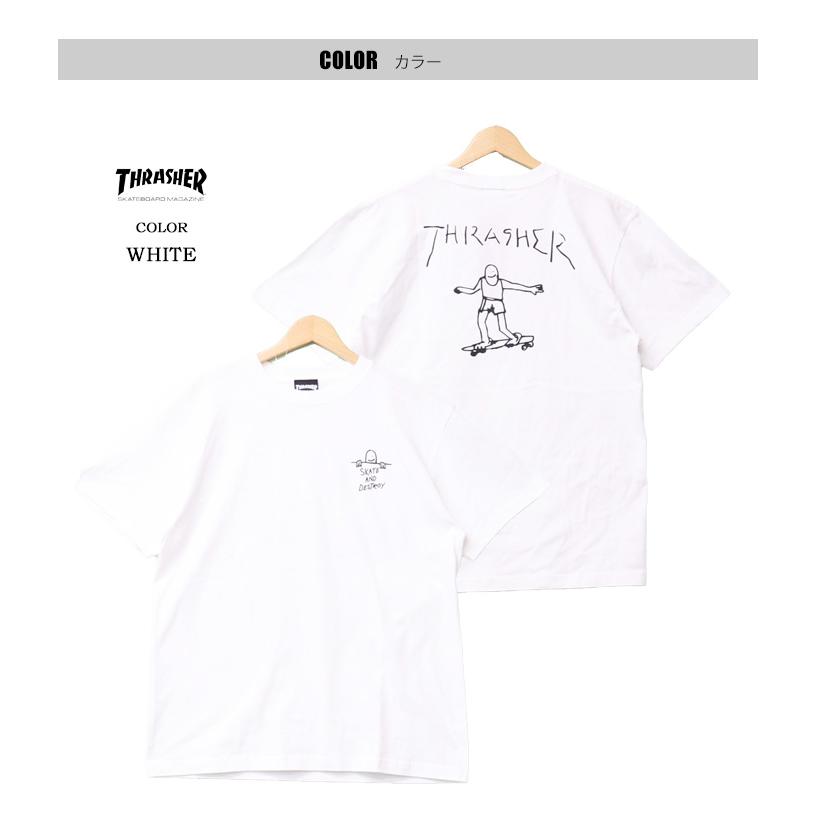 THRASHER スラッシャー ゴンズアート プリント 半袖Tシャツ 半T メンズ 送料無料 TH91602 | THRASHER | 03