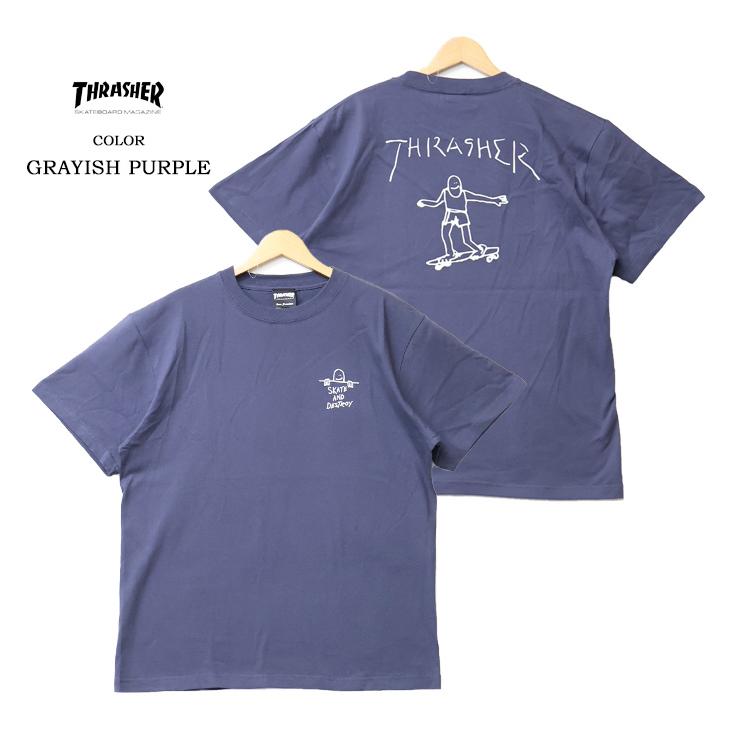 THRASHER スラッシャー ゴンズアート プリント 半袖Tシャツ 半T メンズ 送料無料 TH91602 | THRASHER | 06