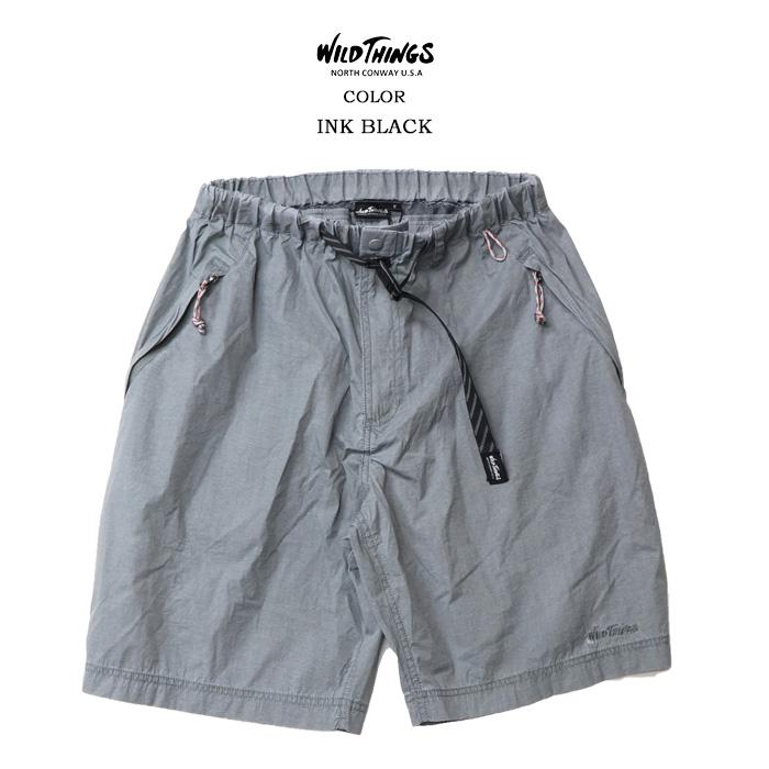 ENDS and MEANS ナイロン ワイド ハーフパンツ 極ワイドハーフパンツ