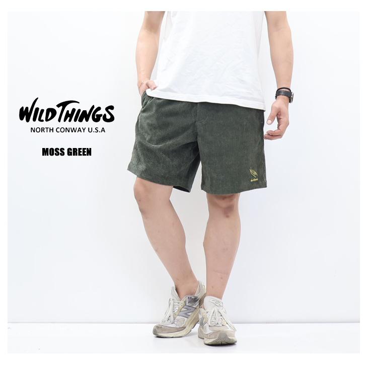 WILD THINGS（ワイルドシングス） サマーコーデュロイショーツ ハーフ