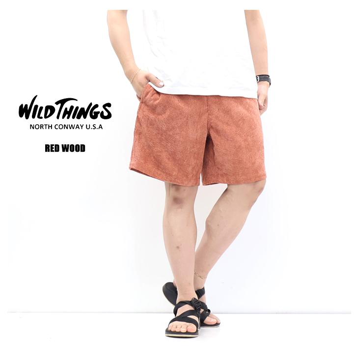 WILD THINGS（ワイルドシングス） サマーコーデュロイショーツ ハーフ