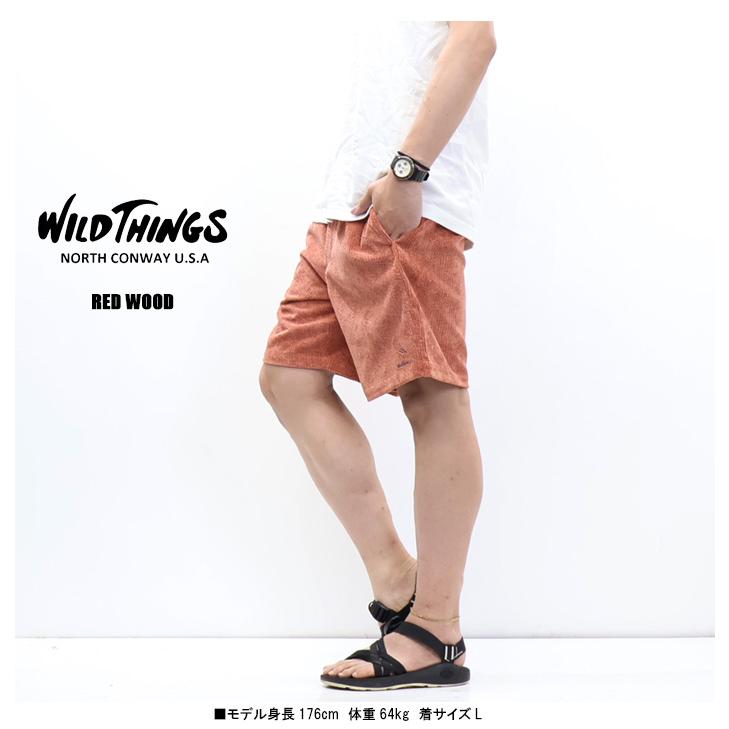 WILD THINGS（ワイルドシングス） サマーコーデュロイショーツ ハーフ