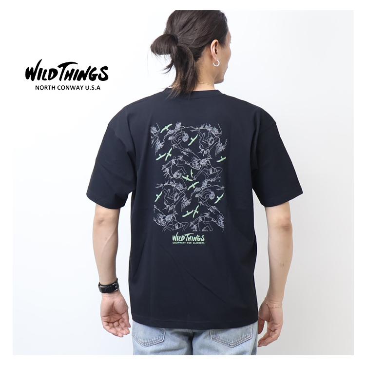 WILD THINGS（ワイルドシングス） 80'S CLIMBER TEE 半袖Tシャツ 半T