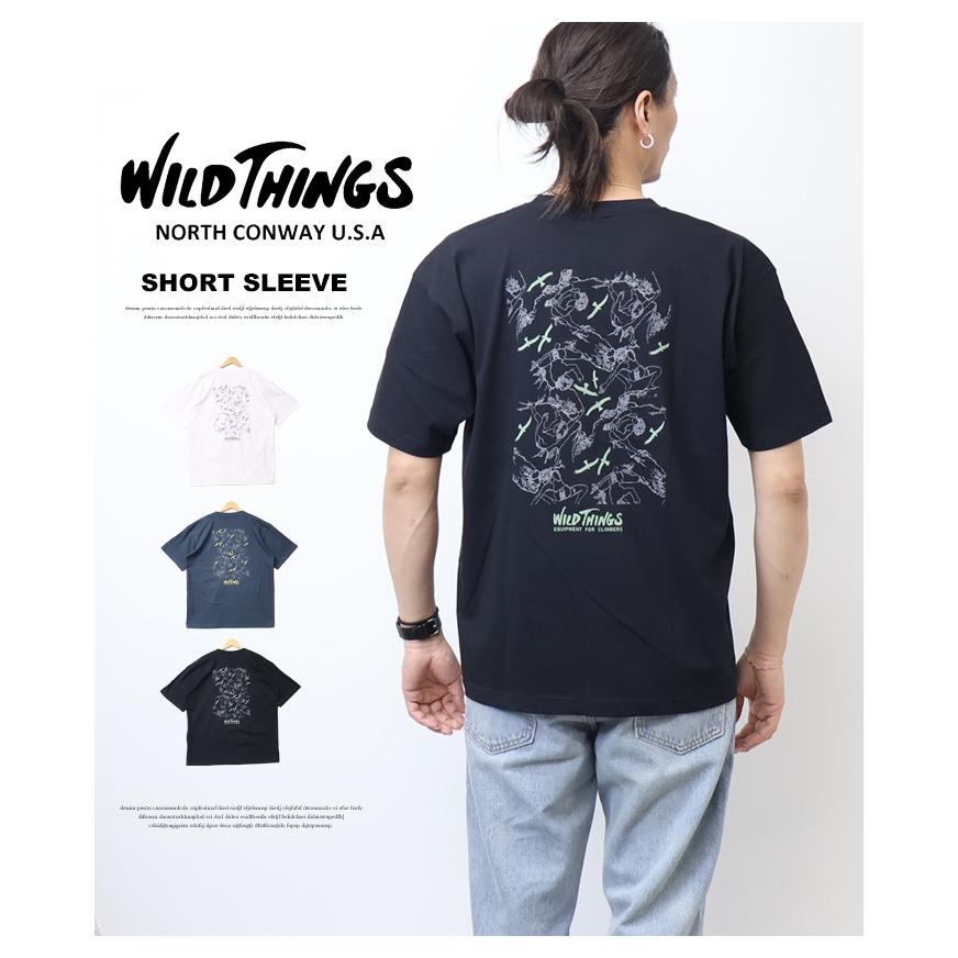 WILD THINGS（ワイルドシングス） 80'S CLIMBER TEE 半袖Tシャツ 半T