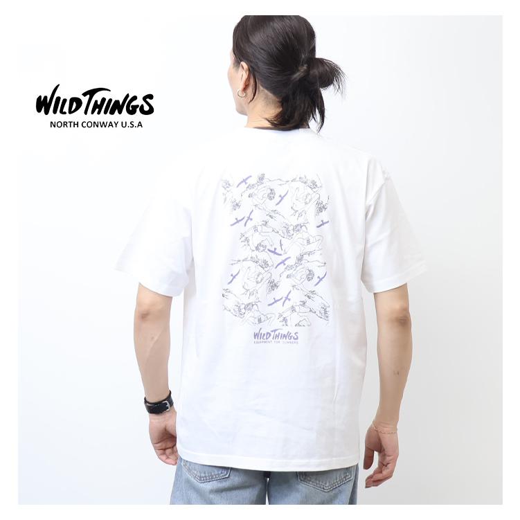 WILD THINGS（ワイルドシングス） 80'S CLIMBER TEE 半袖Tシャツ 半T