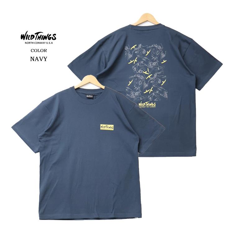 WILD THINGS（ワイルドシングス） 80'S CLIMBER TEE 半袖Tシャツ 半T