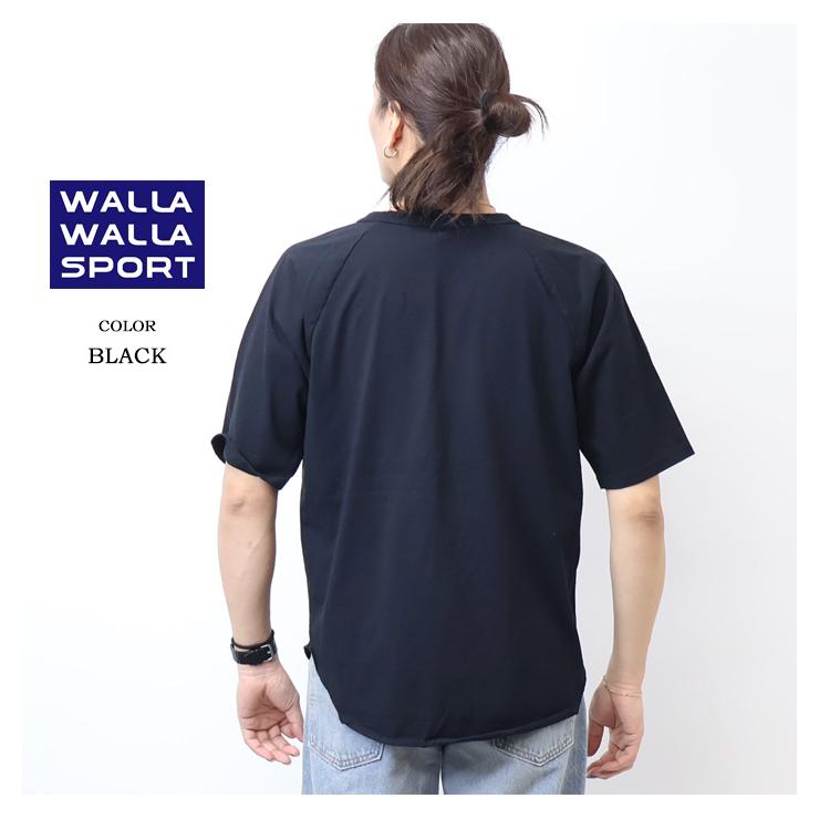 WALLA WALLA SPORT（ワラワラスポーツ） ハーフスリーブ ベースボールT