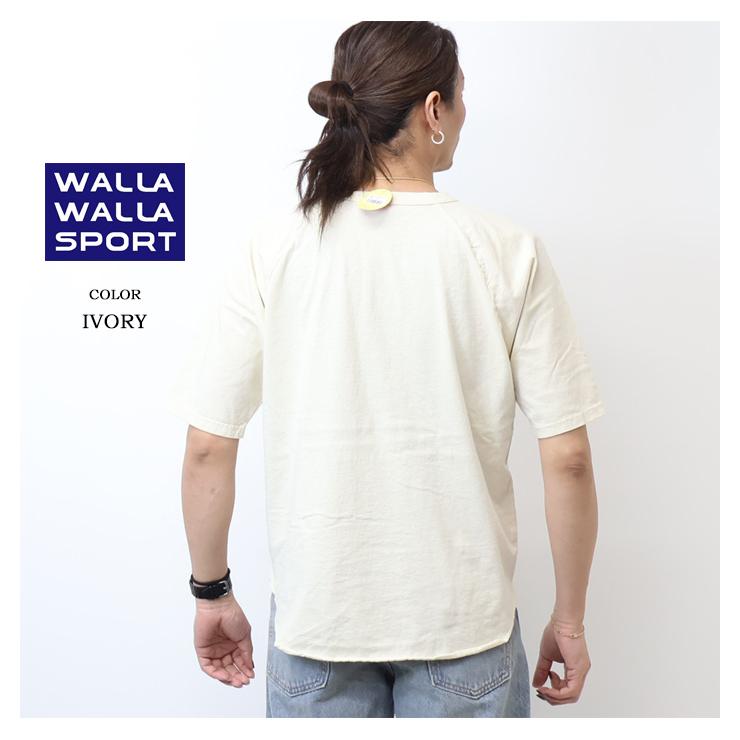 WALLA WALLA SPORT（ワラワラスポーツ） ハーフスリーブ ベースボールT