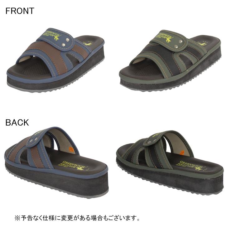 GREENWICH POLO CLUB メンズ サンダル スリッパ 室内 室外 兼用 軽量 M L LL |  | 06