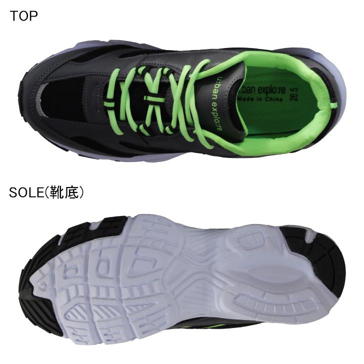 メンズ 撥水スポーツシューズ スニーカー 靴 カジュアル 運動 ウォーキング 軽量設計 紐靴 レースアップ ローカット |  | 06