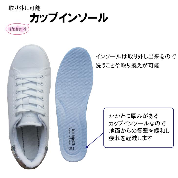 撥水コートシューズ スニーカー シューズ 靴 レースアップ ホワイト ローカット コート系 ホログラム ユニセックス |  | 04