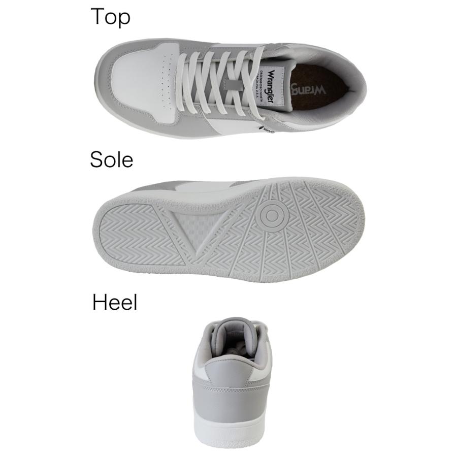 Wrangler ラングラー クラシックコートスニーカー メンズ レディース ローカット レースアップ 定番 スポーツ 合成皮革 | Wrangler | 05