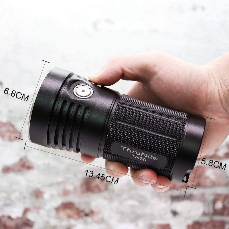 ThruNite TN50 懐中電灯 LEDハンディライト スーパーブライト 充電式フラッシュライト CREE XHP70.2 LED*4 TN50 懐中電灯 LEDハンディライト スーパーブライト 充電式フラッシュライト CREE XHP70 LED*4