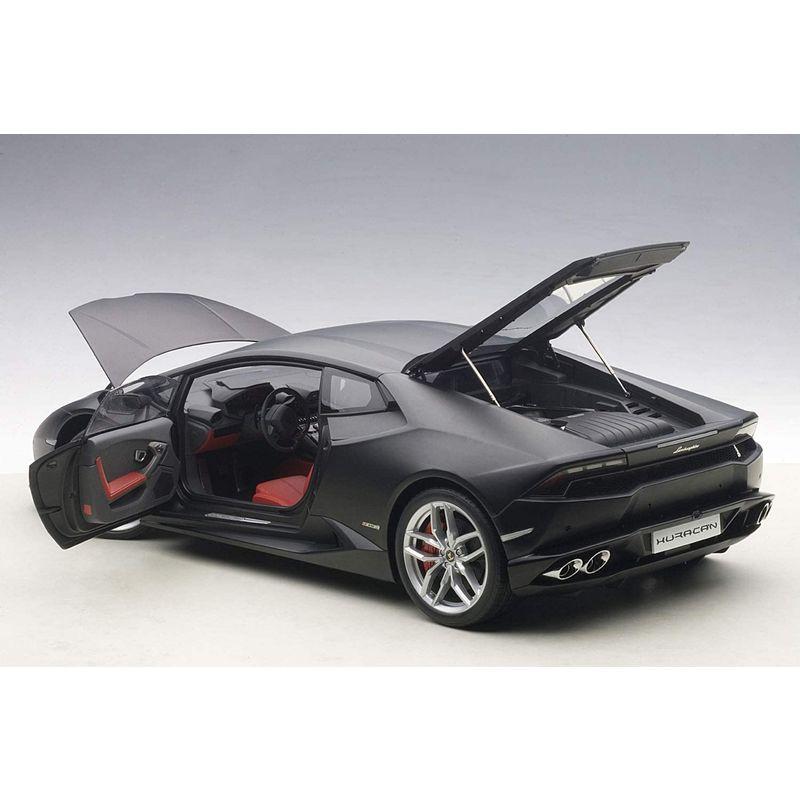 送料無料 AUTOart 1/12 ランボルギーニ ウラカン LP610-4 マット・ブラック 【DGJ7677325205】(27675円)
