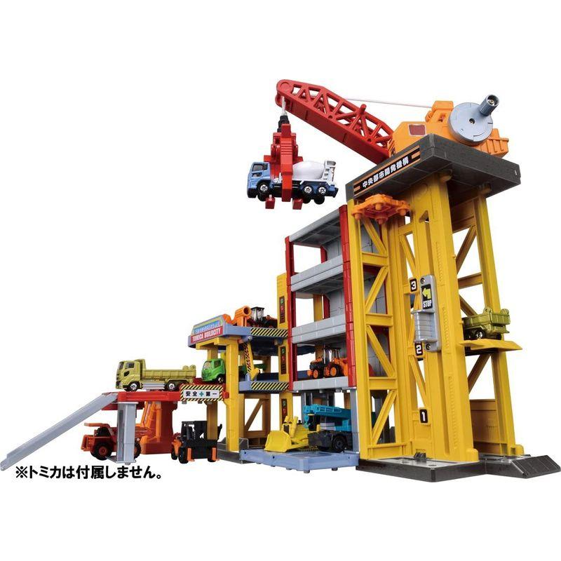 トミカ トミカタウンビルドシティ パワークレーン建設現場 トミカタウンビルドシティ パワークレーン建設現場