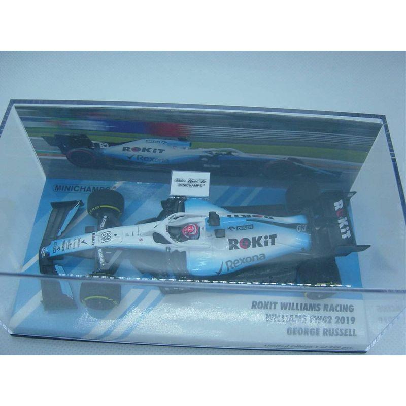 MINICHAMPS 1/43 ROKIT WILLIAMS RACING ウィリアムズ F1 FW42 2019#63 GEORGE RU 1/43 ROKIT WILLIAMS RACING ウィリアムズ F1 FW42 2019#63 GEORGE RU 　