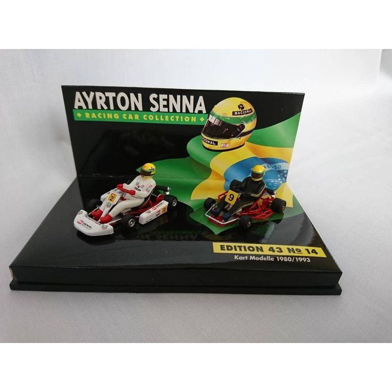 25【新品未使用】 アイルトン・セナ 1/43 NO14 Kart Modelle 1980/1993#2#9 AYRTON SENNA セナ コレクション M 【3009990846】(17678円)