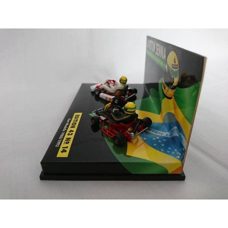 25【新品未使用】 アイルトン・セナ 1/43 NO14 Kart Modelle 1980/1993#2#9 AYRTON SENNA セナ コレクション M 【3009990846】(17678円)