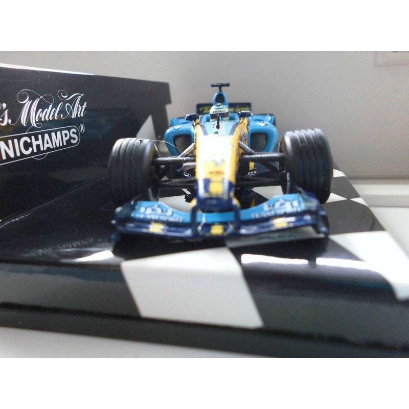ミニチャンプス1/43 ルノーF1チーム ショーカー 2005年 G.フィジケラ 1