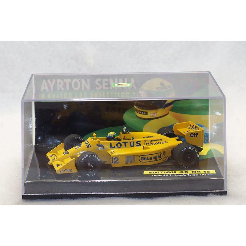 1/43 MINICHAMPS ミニチャンプス F1 アイルトン・セナ レーシングカーコレクション EDITION43 No15 ロータス MINICHAMPS ミニチャンプス F1 アイルトン セナ レーシングカーコレクション EDITION43 No15 ロータス 　