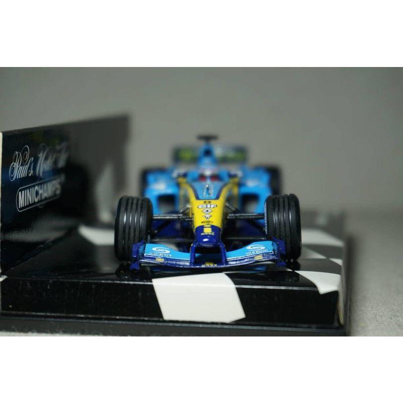 1/43 タバコデカール加工 アロンソ MINICHAMPS Renault R24#8 Alonso 2004 F1 ルノー マイルドセブ｜reylys｜10