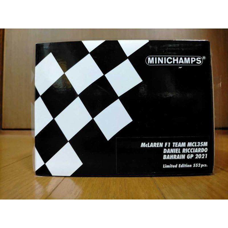 秋冬の主役◎ vuse仕様 PMA 1/18 マクラーレン メルセデス F1 MCL35M D.リカルド No.3 2021 バーレーンGP 限定552台 【XUR1537875036】(55437円)