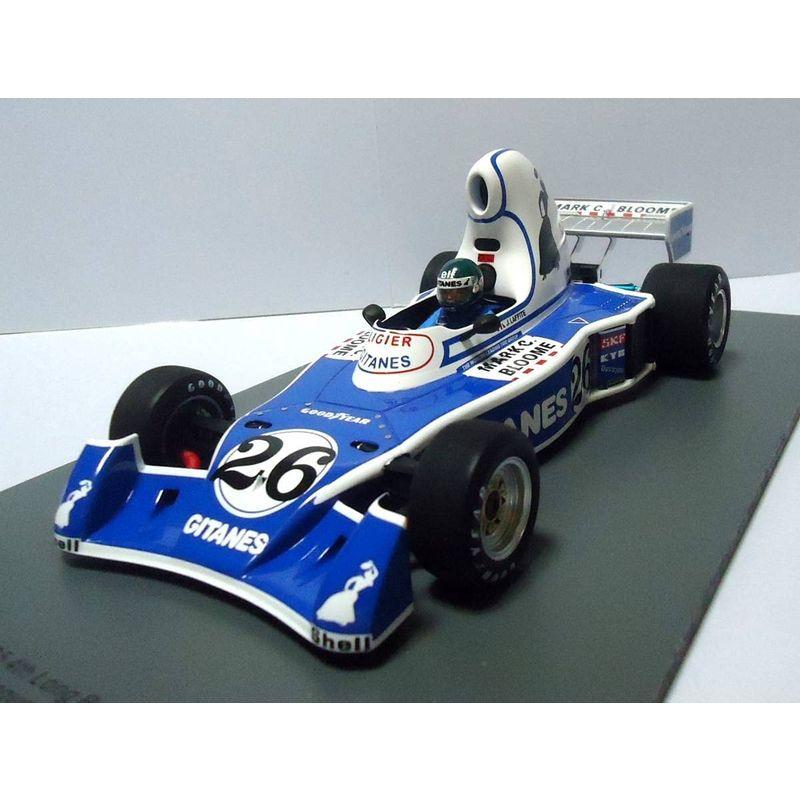 【２点セット】 デカール貼りつけ済みスパーク 1/18 リジェ JS5 ジタン 1976 F1 アメリカ西GP ロングビーチ #26 J.ラフィット 【VQL1559234800】(56207円)