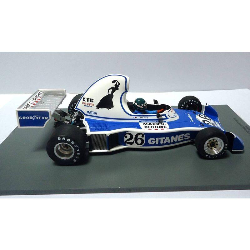 【２点セット】 デカール貼りつけ済みスパーク 1/18 リジェ JS5 ジタン 1976 F1 アメリカ西GP ロングビーチ #26 J.ラフィット 【VQL1559234800】(56207円)