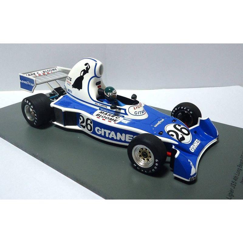 【２点セット】 デカール貼りつけ済みスパーク 1/18 リジェ JS5 ジタン 1976 F1 アメリカ西GP ロングビーチ #26 J.ラフィット 【VQL1559234800】(56207円)