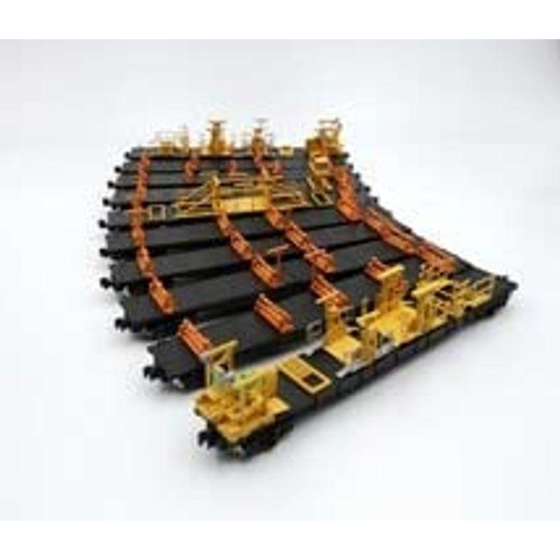 【早い者勝ち】 チキ5500 レール輸送車タイプB（関東・中部仕様B）10両セット Nゲージ 甲府モデル（パンケーキコンテナ） ロンチキ 【QGW6940492384】(25019円)