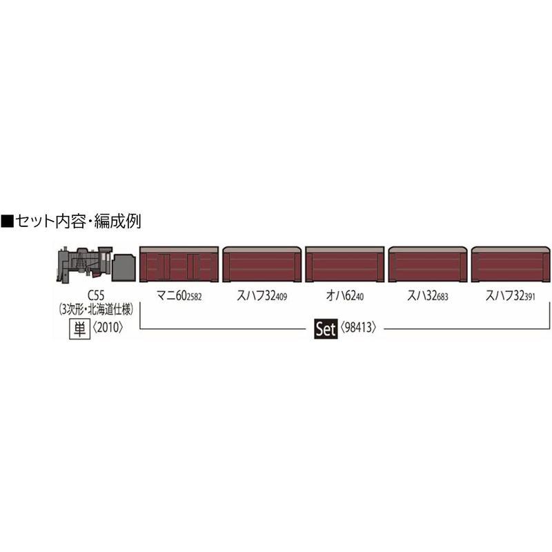 TOMIX Nゲージ 国鉄 旧型客車 宗谷本線普通列車 セット 98413 鉄道模型 客車 Nゲージ 国鉄 旧型客車 宗谷本線普通列車 セット 鉄道模型 客車