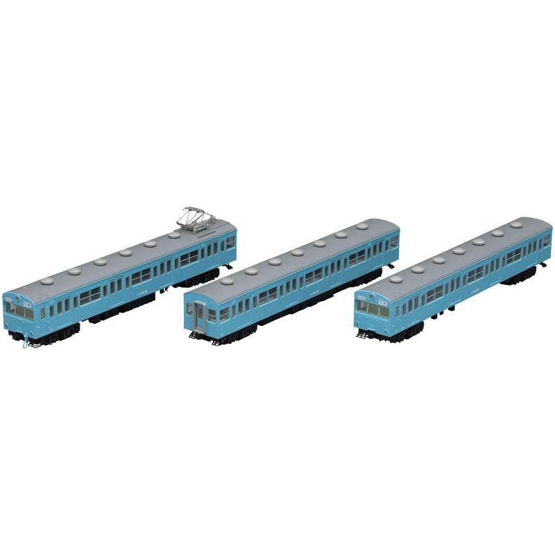 TOMIX Nゲージ 103系通勤電車 初期型非冷房車・スカイブルー 基本セット 3両 98399 鉄道模型 電車 Nゲージ 103系通勤電車 初期型非冷房車 スカイブルー 基本セット 3両 鉄道模型 電車