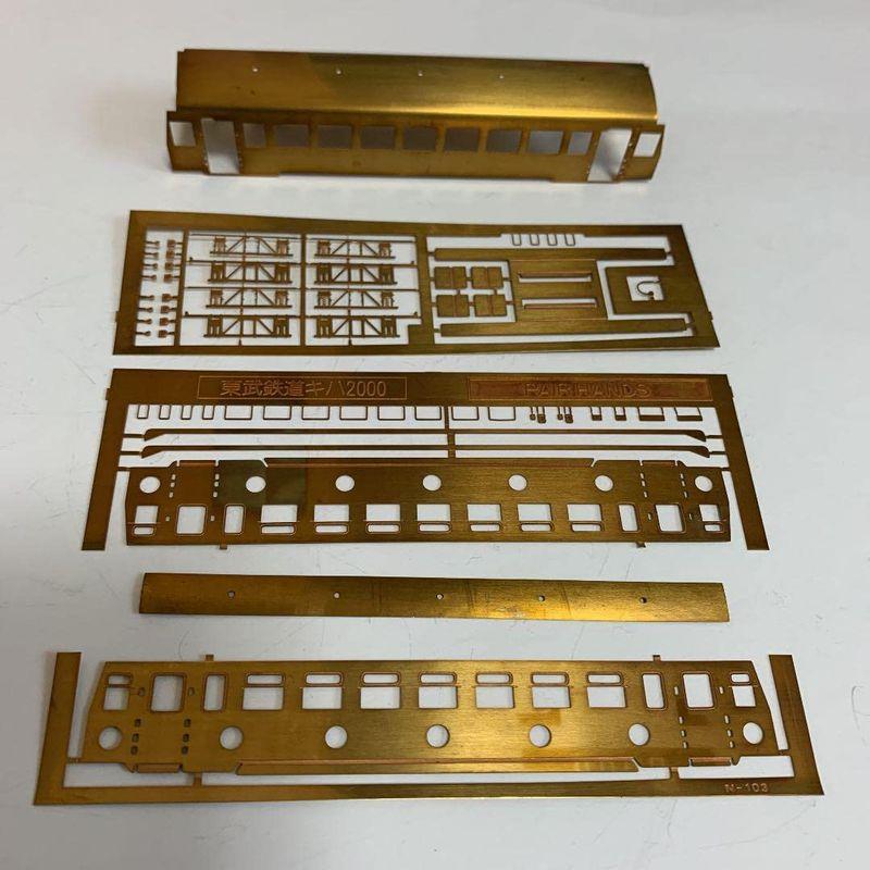 鉄道模型 ペアーハンズ Nゲージ 東武鉄道キハ2000 ペアーハンズ Nゲージ 東武鉄道キハ2000 　
