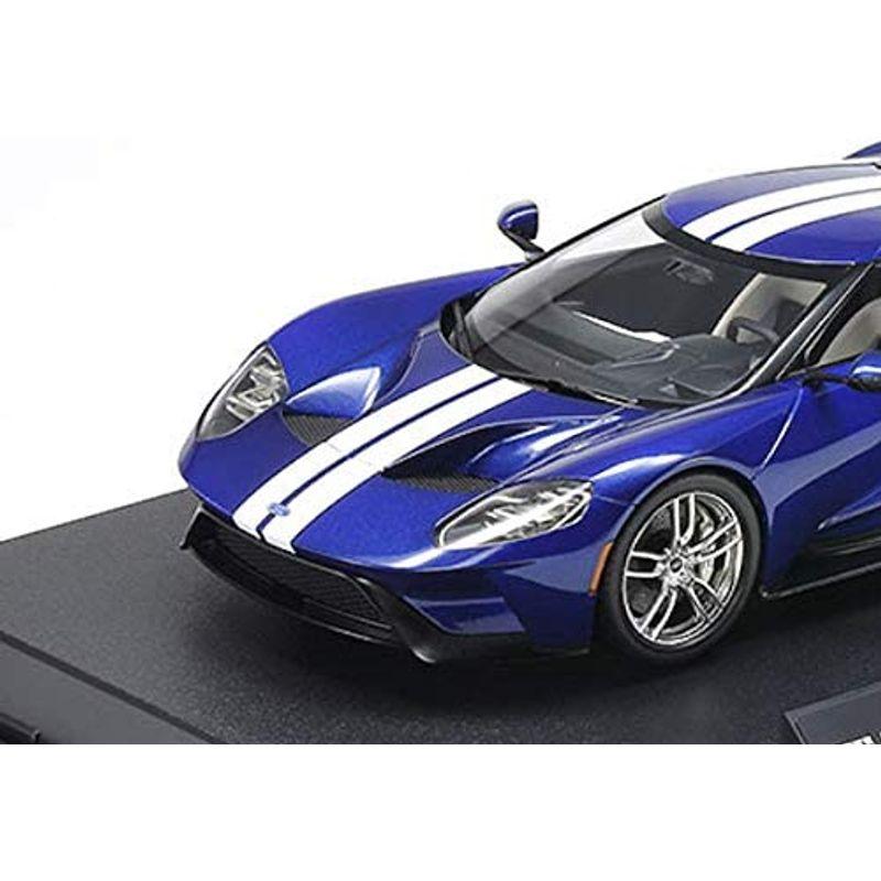 タミヤ 1/24 マスターワークコレクション No.166 フォードGT ブルー 塗装済み完成モデル 21166 1/24 マスターワークコレクション No フォードGT ブルー 塗装済み完成モデル