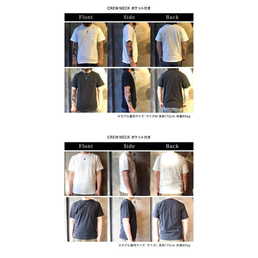 GLAD HAND（グラッドハンド） Tシャツ メンズ クルーネック Vネック