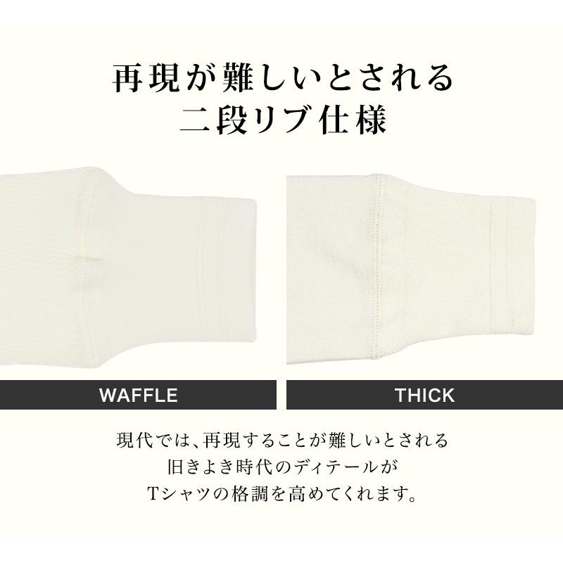 GLAD HAND（グラッドハンド） クルーネック ワッフル サーマル