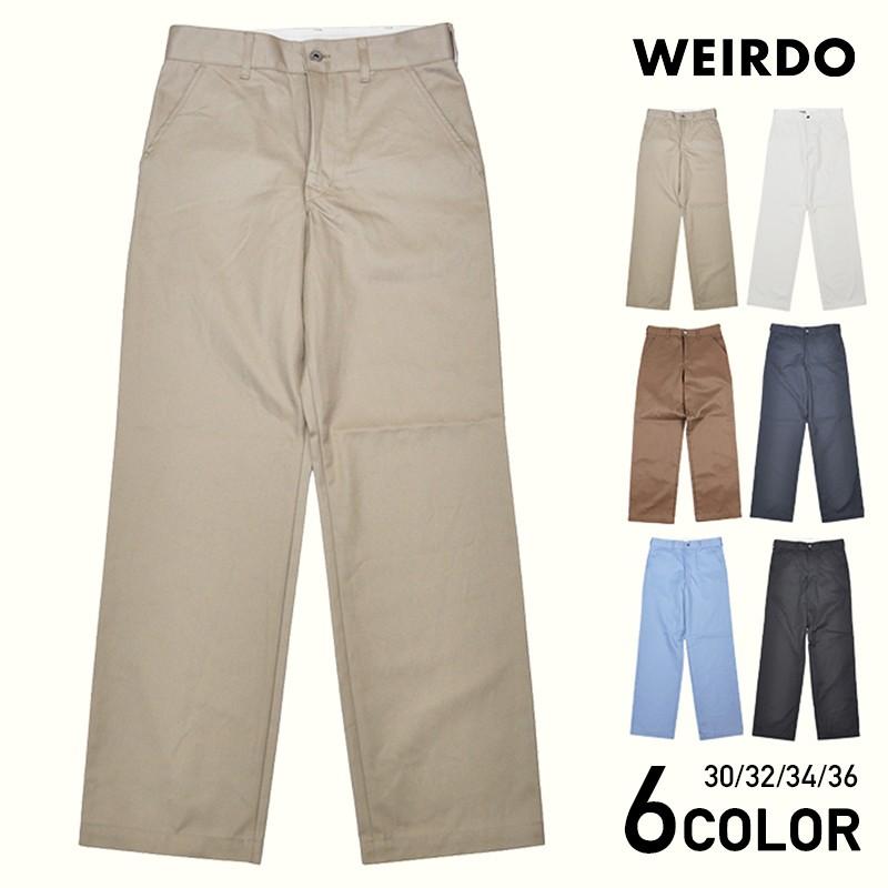 生まれのブランドで WEIRDO LIFT ブラウン SIZE:36 ワークパンツ UP