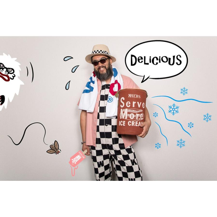 WEIRDO（ウィアード） WEIRDO ICE MANIA - S/S B.D. SHIRTS (VANILLA