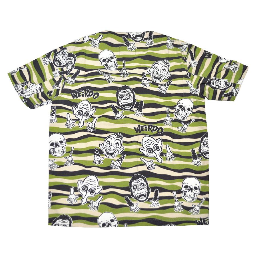WEIRDO WIBITZER - S/S SHIRTS (GREEN) ウィアード ラッキー WEIRDO WIBITZER - S/S SHIRTS (GREEN) ウィアード ラッキー