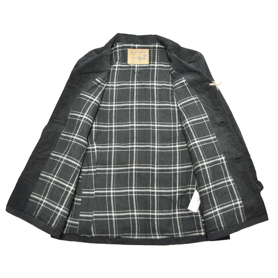 OLD CROW(GLAD HAND) CROW SPEED SHOP - COAT (BLACK) オールド OLD CROW(GLAD HAND) CROW SPEED SHOP - COAT (BLACK) オールド