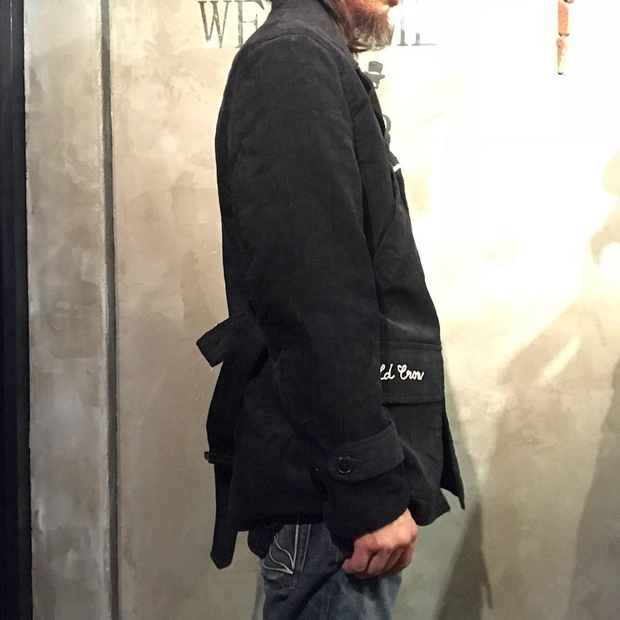 OLD CROW(GLAD HAND) CROW SPEED SHOP - COAT (BLACK) オールド OLD CROW(GLAD HAND) CROW SPEED SHOP - COAT (BLACK) オールド