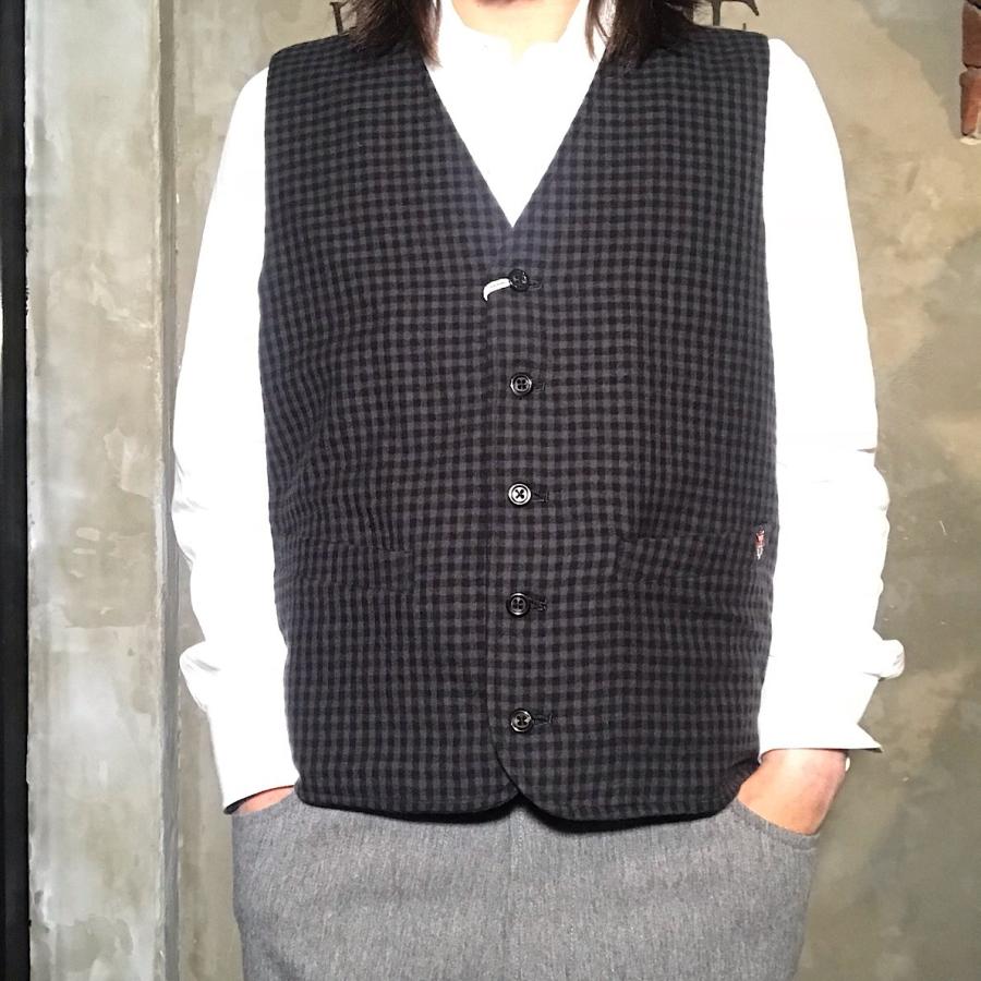 WEIRDO（ウィアード） WEIRDO CIRCUS - VEST (GRAY × BLACK) サーカス