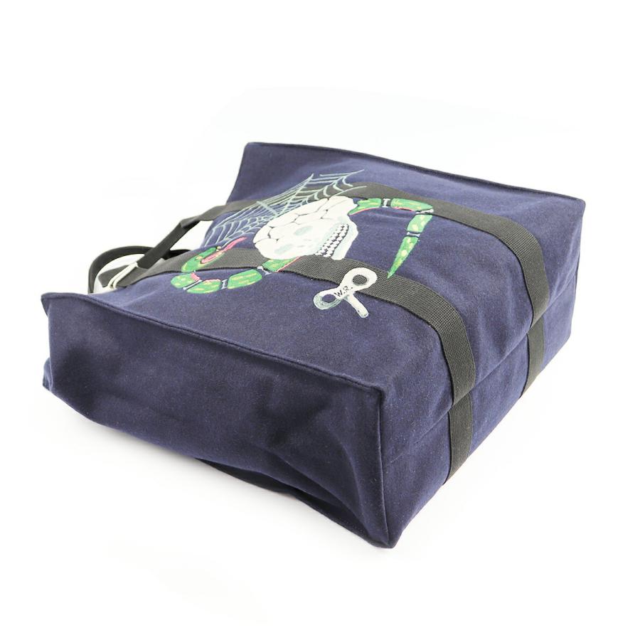 WEIRDO SKULL & SNAKE - TOTE BAG ウィアード トートバッグ/GLADHAND 