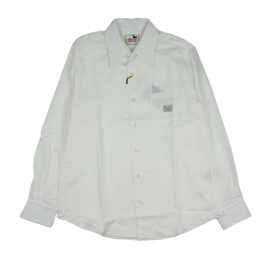 GANGSTERVILLE ホワイト長袖シャツ